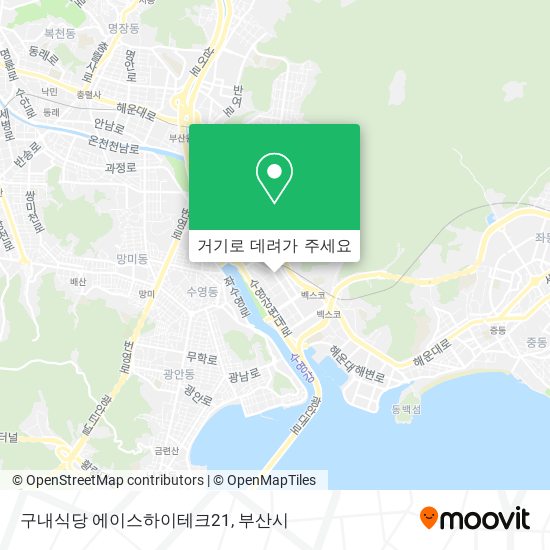 구내식당 에이스하이테크21 지도