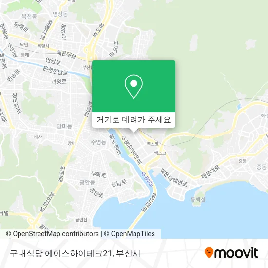 구내식당 에이스하이테크21 지도
