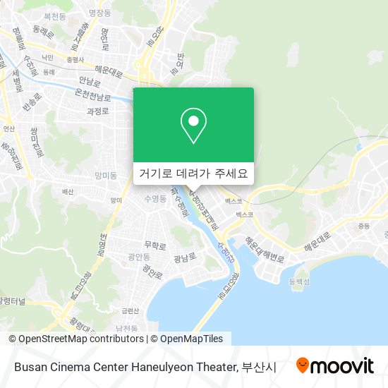 Busan Cinema Center Haneulyeon Theater 지도