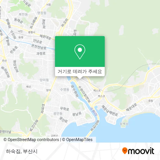 하숙집 지도