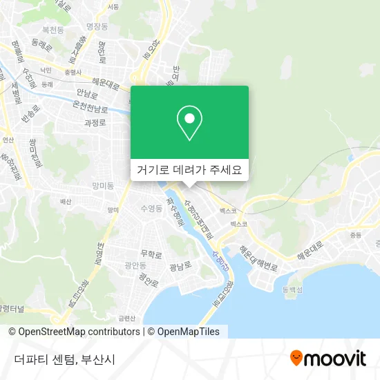 더파티 센텀 지도