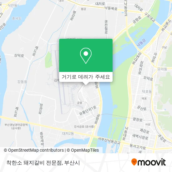 착한소 돼지갈비 전문점 지도
