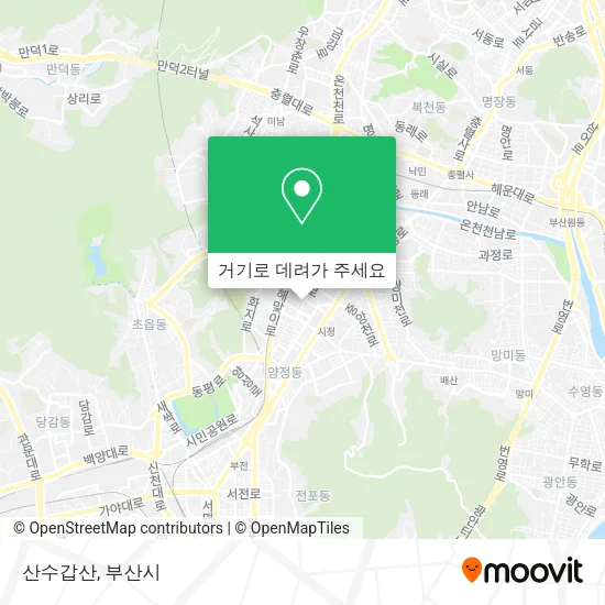 산수갑산 지도