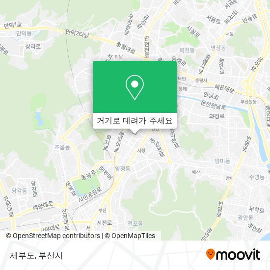 제부도 지도