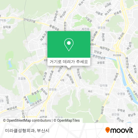 미라클성형외과 지도