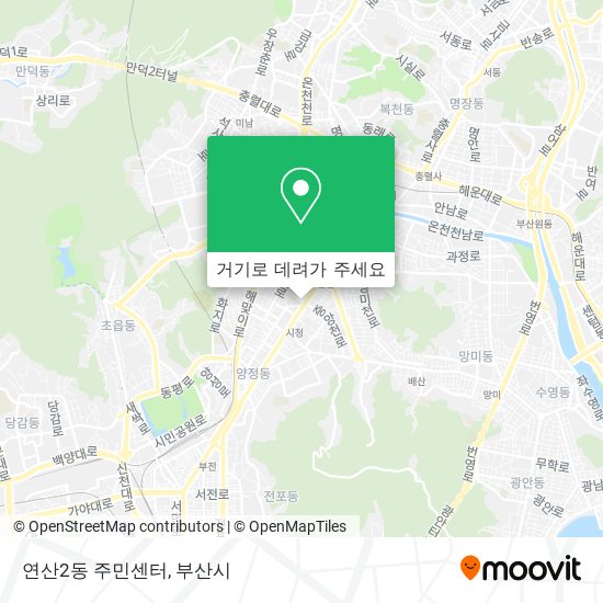 연산2동 주민센터 지도