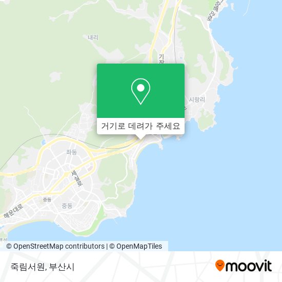 죽림서원 지도