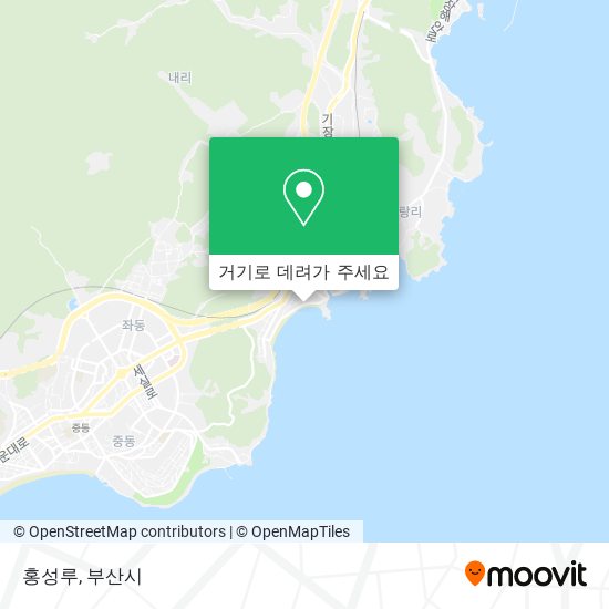 홍성루 지도