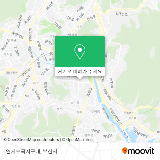 연제토곡지구대 지도