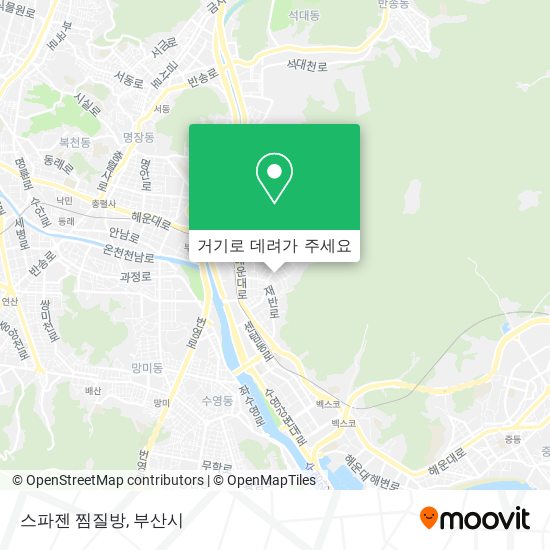 스파젠 찜질방 지도