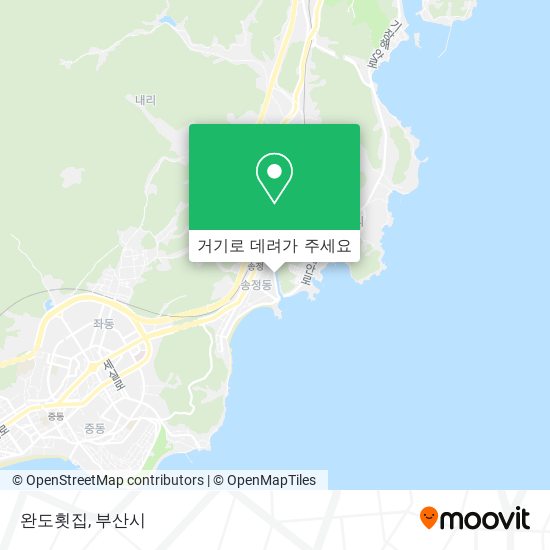 완도횟집 지도