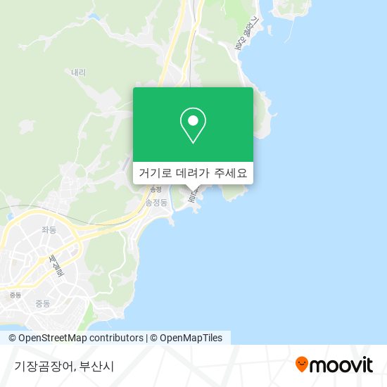 기장곰장어 지도