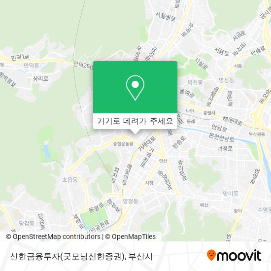 신한금융투자(굿모닝신한증권) 지도