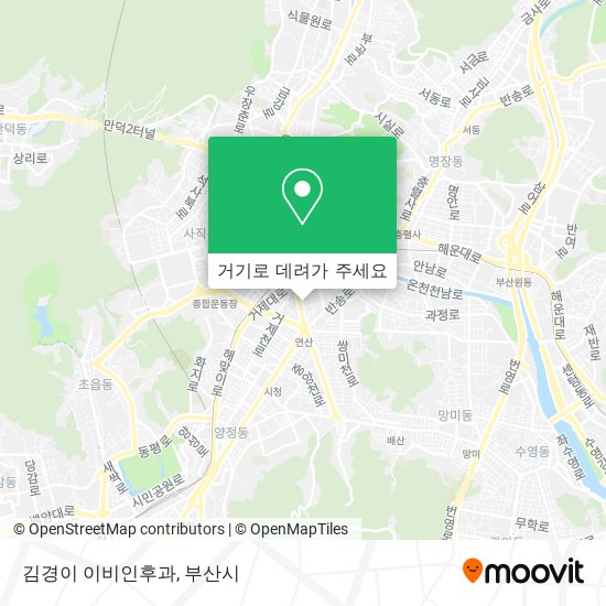 김경이 이비인후과 지도