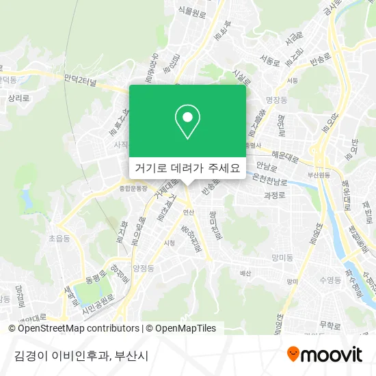 김경이 이비인후과 지도