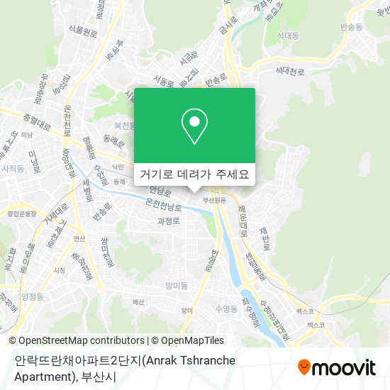안락뜨란채아파트2단지(Anrak Tshranche Apartment) 지도