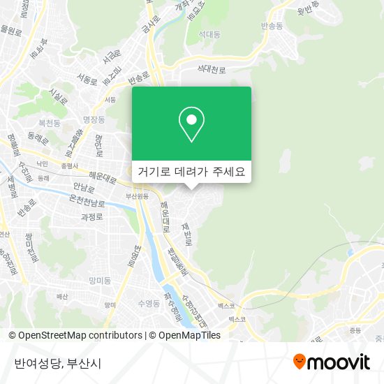 반여성당 지도