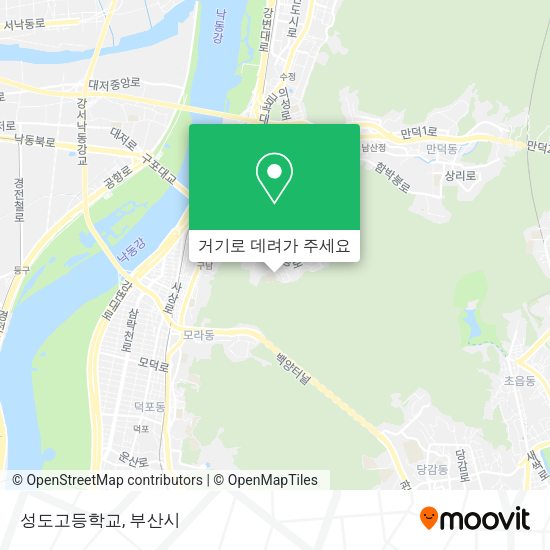 성도고등학교 지도