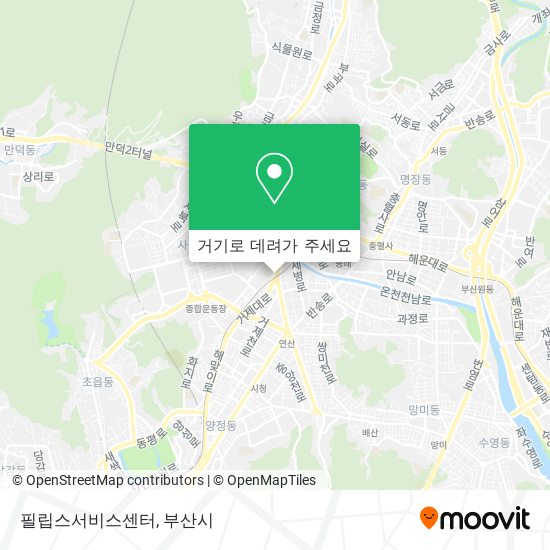 필립스서비스센터 지도