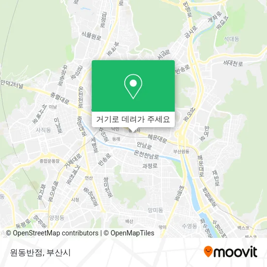원동반점 지도