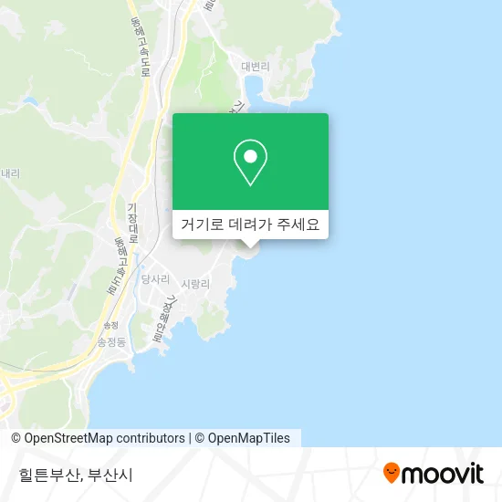 힐튼부산 지도