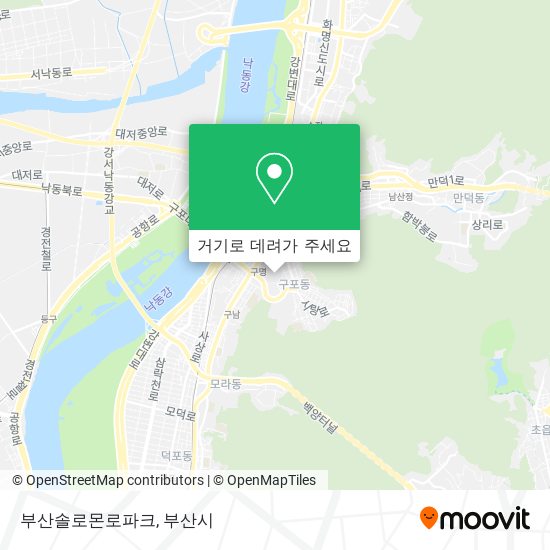 부산솔로몬로파크 지도