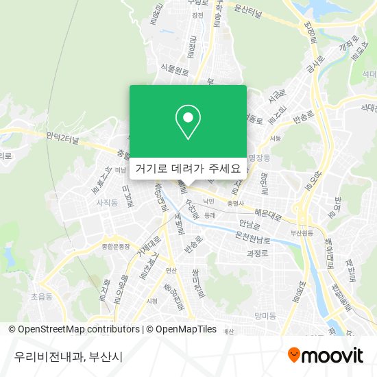 우리비전내과 지도