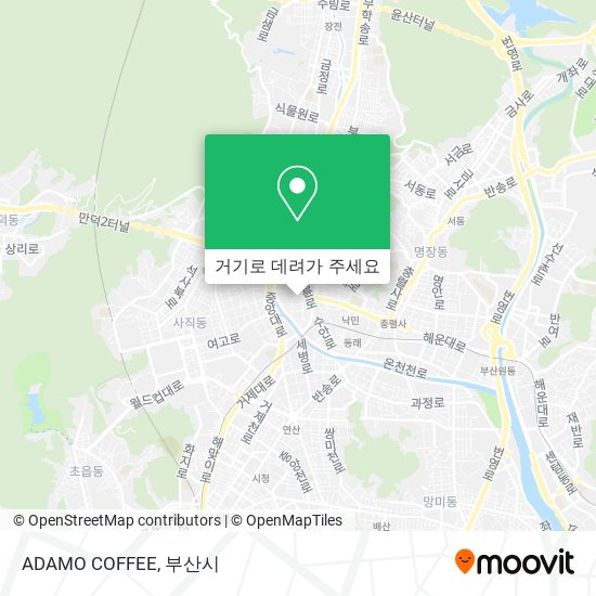 ADAMO COFFEE 지도