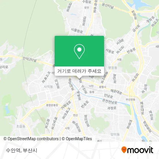 수안역 지도