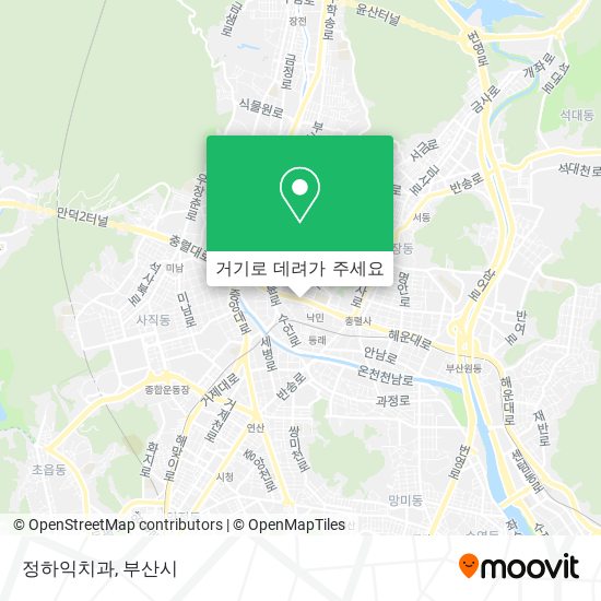 정하익치과 지도