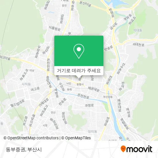 동부증권 지도
