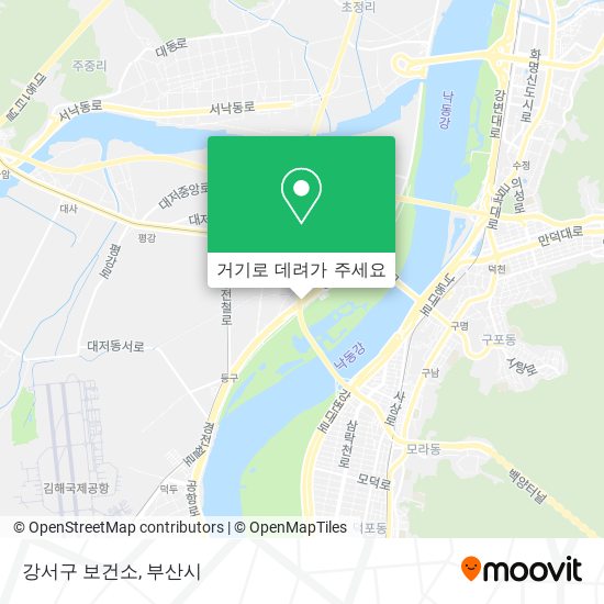 강서구 보건소 지도