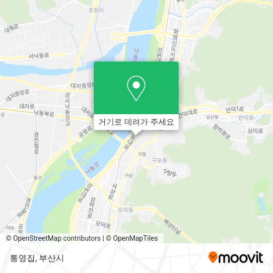 통영집 지도