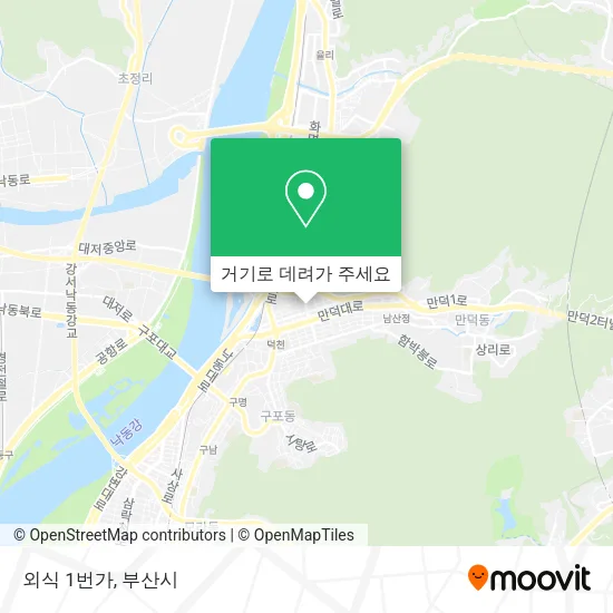 외식 1번가 지도