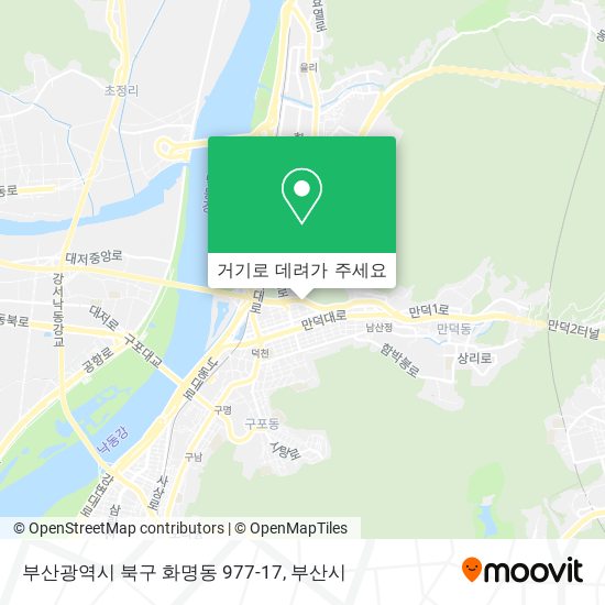 부산광역시 북구 화명동 977-17 지도