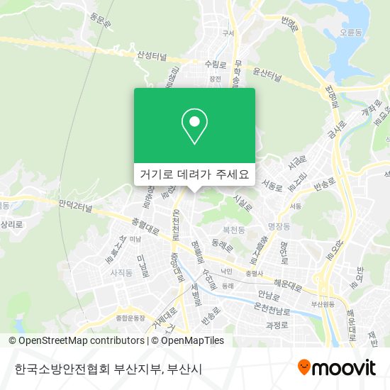 한국소방안전협회 부산지부 지도