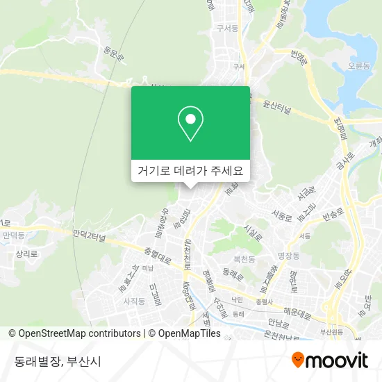 동래별장 지도