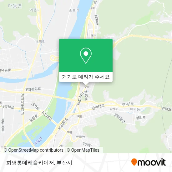 화명롯데캐슬카이저 지도