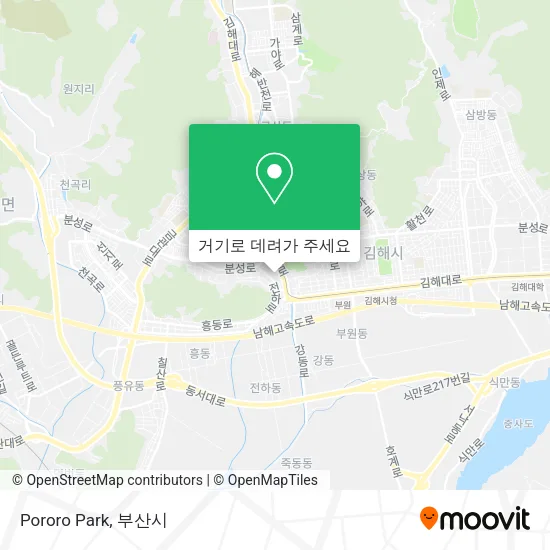 Pororo Park 지도