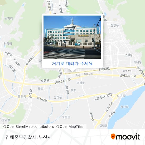 김해중부경찰서 지도