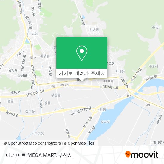 메가마트 MEGA MART 지도