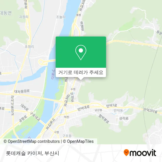 롯데캐슬 카이저 지도