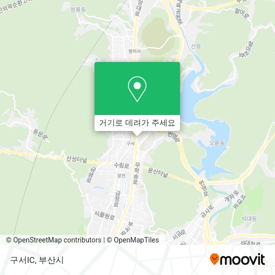 구서IC 지도