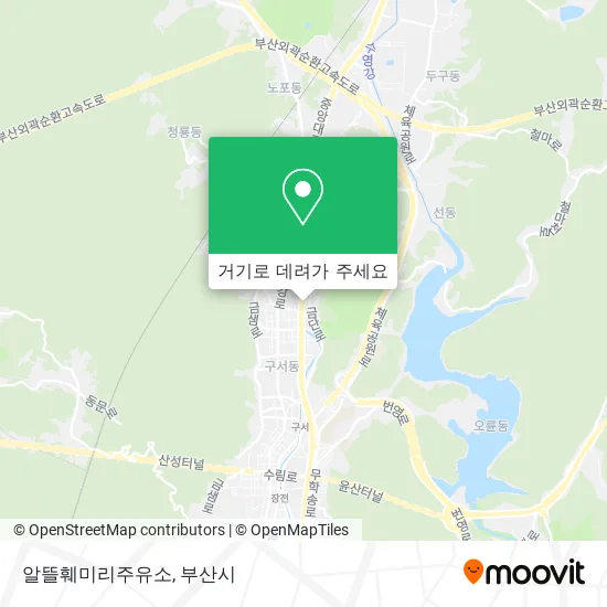 알뜰훼미리주유소 지도