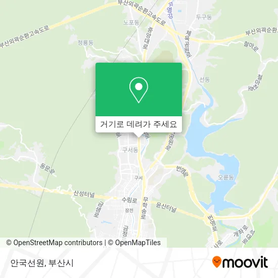 안국선원 지도
