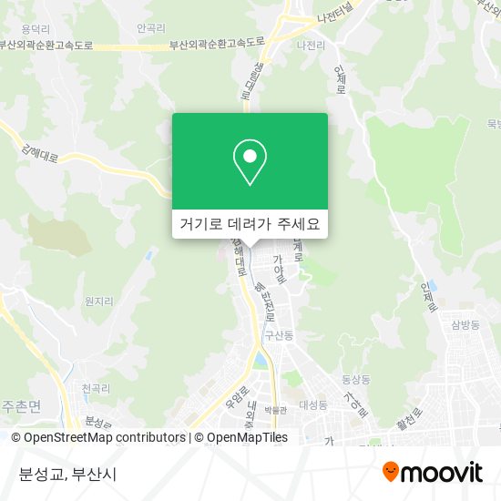 분성교 지도