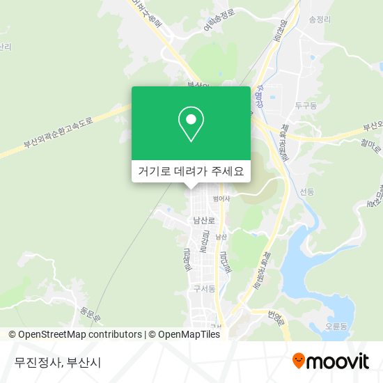 무진정사 지도