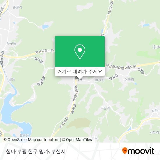 철마 부광 한우 명가 지도