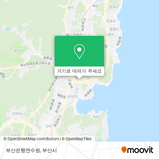 부산은행연수원 지도
