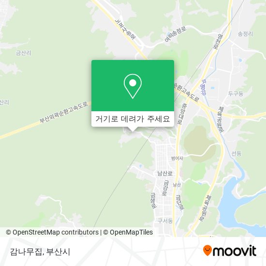 감나무집 지도